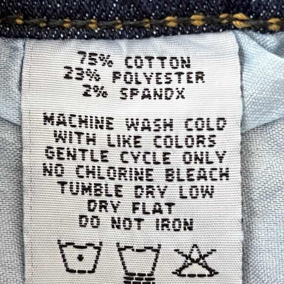 Big Joe Men's Dark Blue Denim Jeans Size 36x32 Regular Stretch Straight Leg NWT - Picture 8 of 13